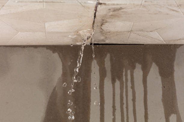 Professional Sewage Cleanup technician working in Bear Creek, WI